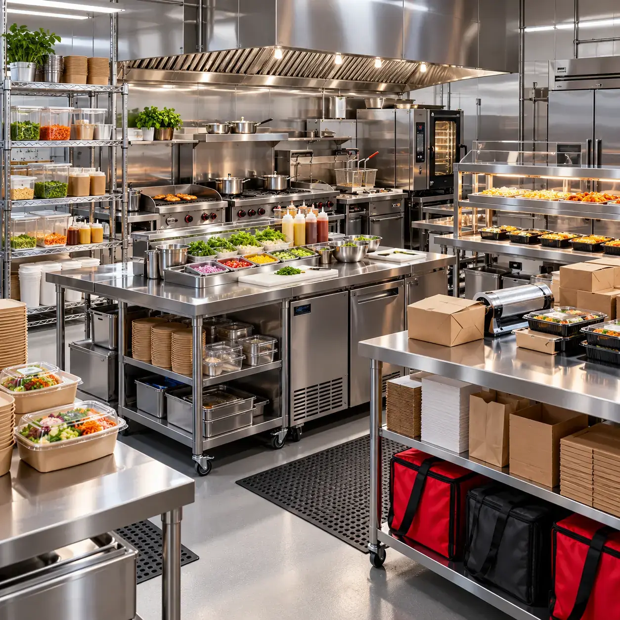 Cloud Kitchen Equipment