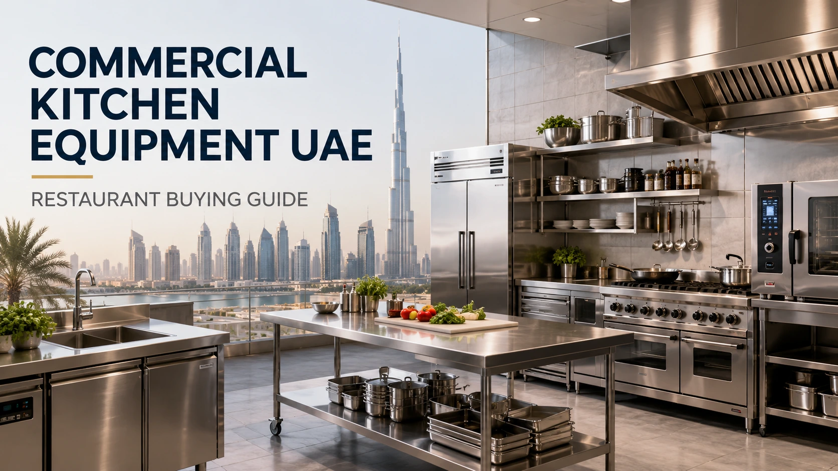Commercial Kitchen Equipment UAE: Restaurant Buying Guide