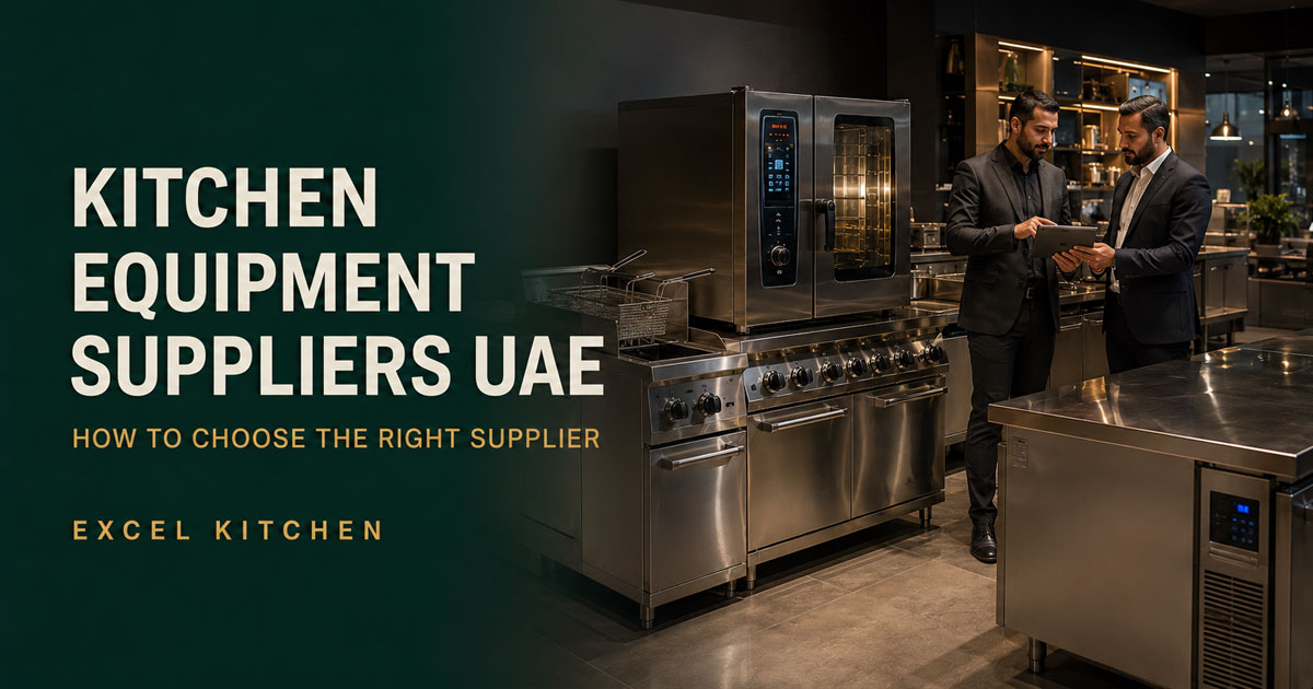 موردو معدات المطابخ في الإمارات: كيفية اختيار المورد المناسب