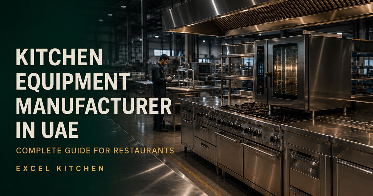Kitchen Equipment Manufacturer in UAE: Complete Guide for Restaurants