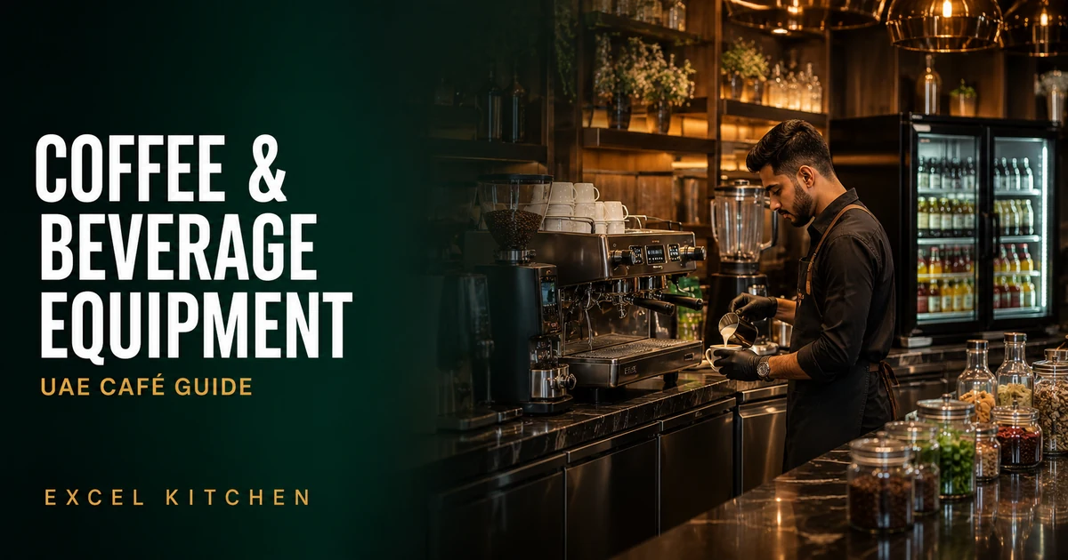 Commercial Coffee Machines & Beverage Equipment Guide for UAE Cafés