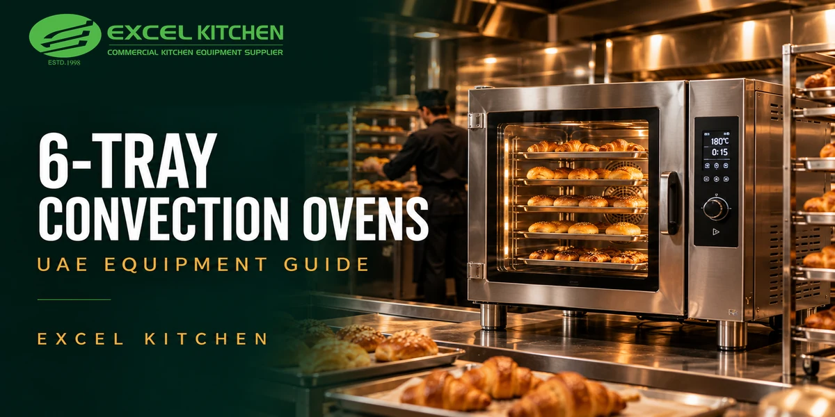 6-tray convection ovens for UAE food businesses