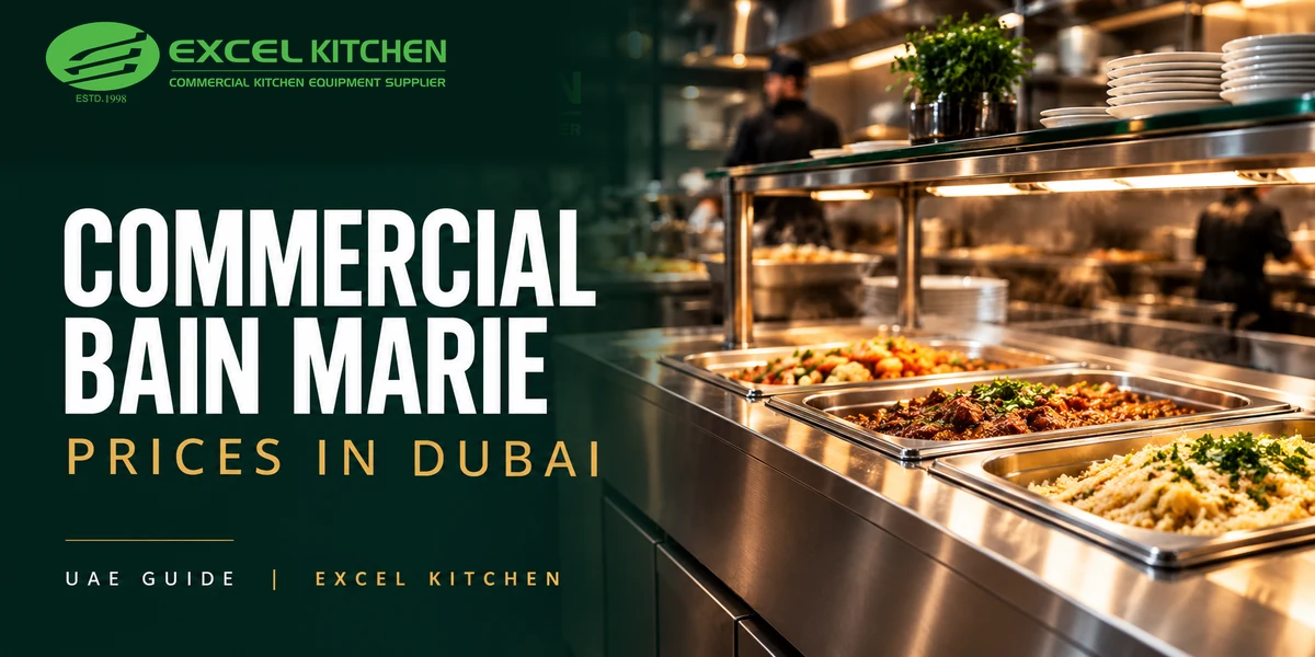 Commercial bain marie prices in Dubai: types and cost factors