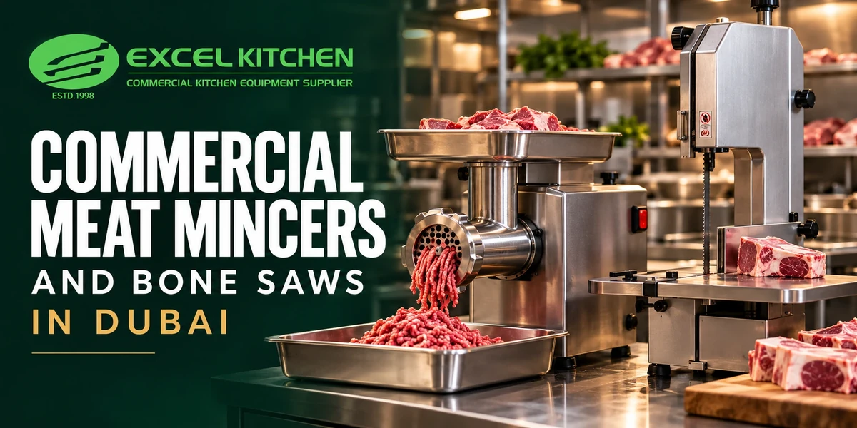 Commercial meat mincers and bone saws in Dubai