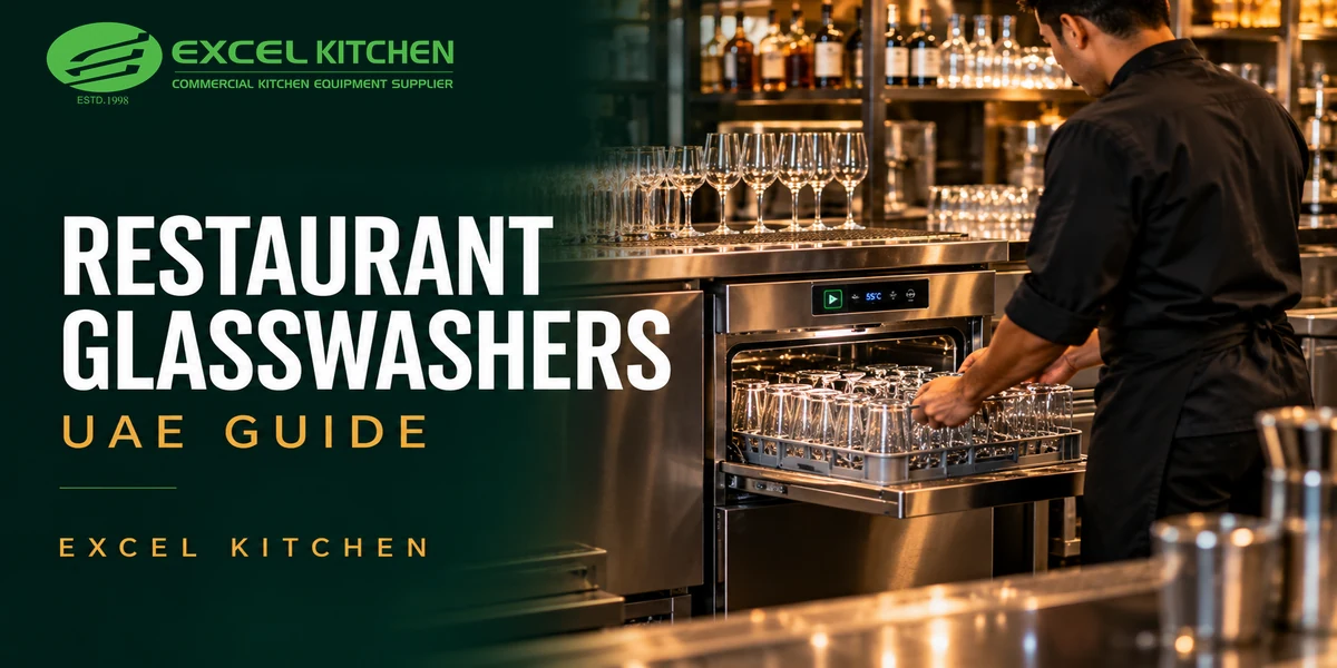 Restaurant glasswashers in UAE: glass care and sizing