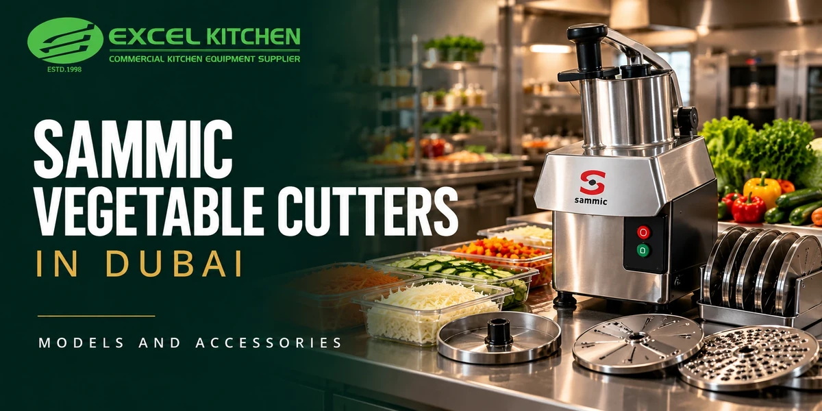 Sammic vegetable cutters in Dubai: models and accessories