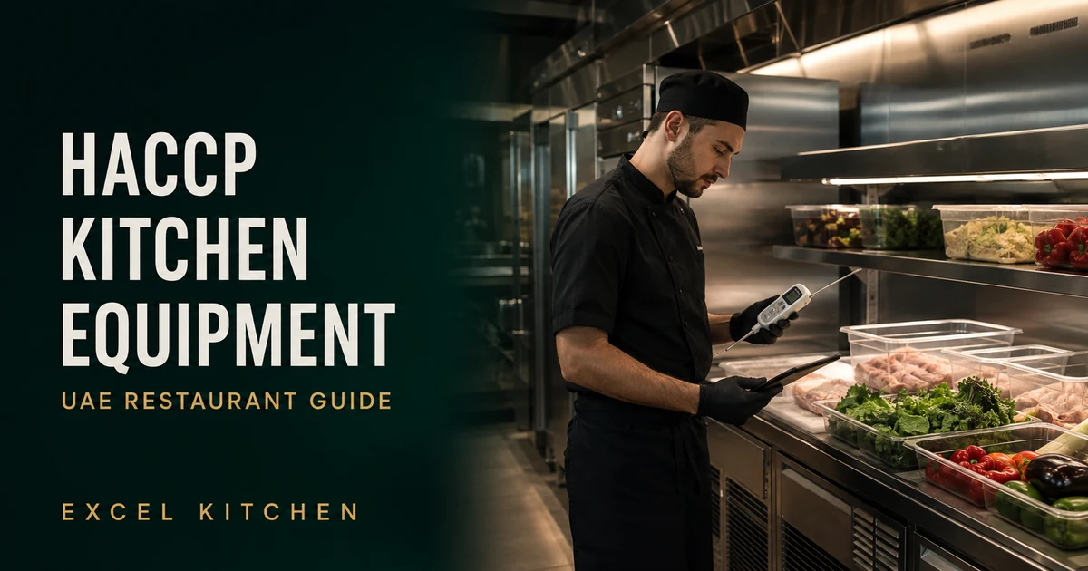 HACCP Compliant Kitchen Equipment: What UAE Restaurants Must Know