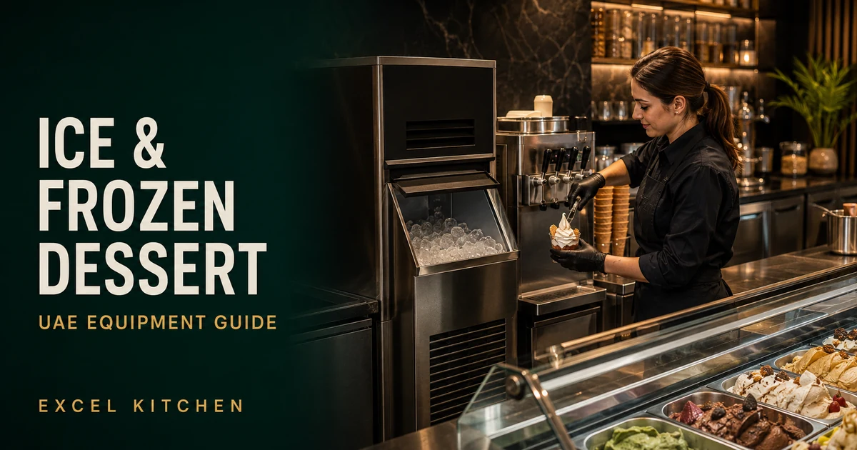 Ice Machines & Ice Cream Equipment for Cafés and Restaurants in UAE