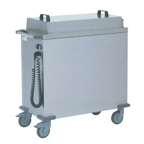 Tournus Drop-In Heated Plate Lowerator – Stainless Steel Plate Warmer for Commercial Kitchens