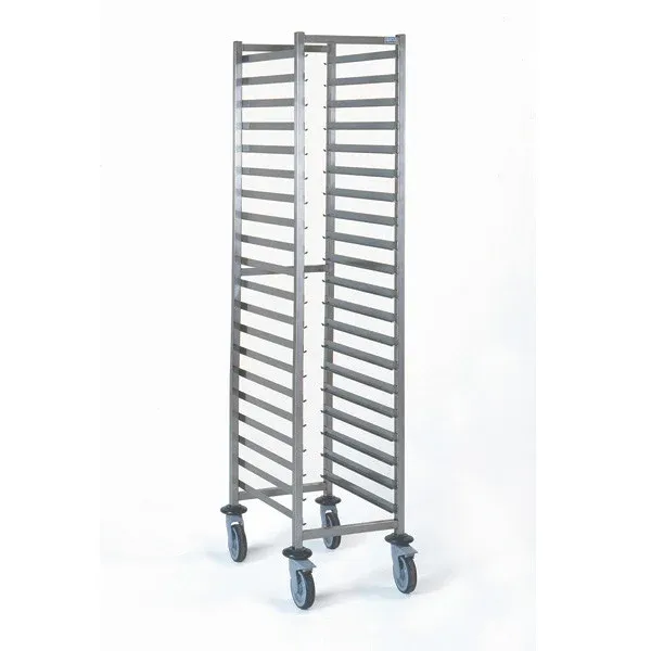 Tournus GN Trolley for 20 GN 1/1 Trays | Heavy-Duty Stainless Steel 11