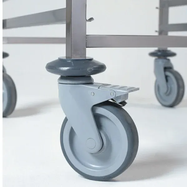 Tournus GN Trolley for 20 GN 1/1 Trays | Heavy-Duty Stainless Steel 4