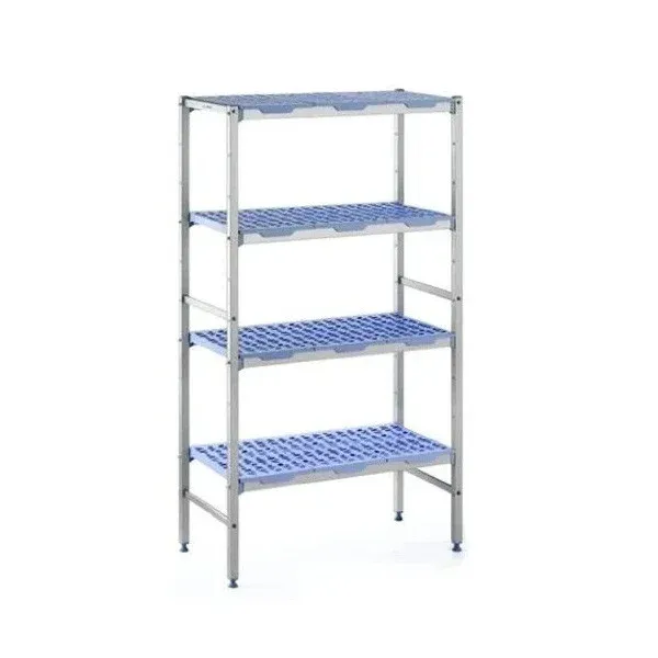 4 Tier Shelving Unit – PLE0890 | 890x500x1750 mm | Anodized Aluminium Rack 2