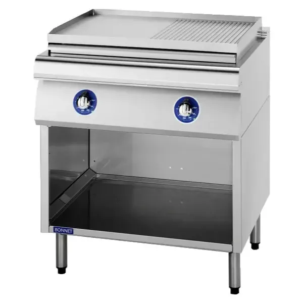 Bonnet Advancia 900 Series Smooth Gas Griddle – Mild Steel Top