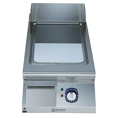 Electrolux Professional 900XP Half Module Electric Fry Top – Smooth Polished Chrome Plate