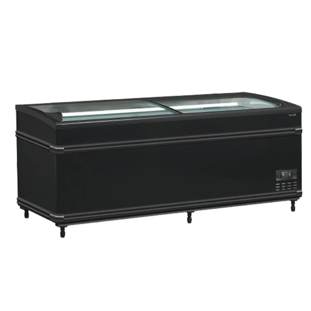 TEFCOLD SFI185B HC-CF VS Black Supermarket Cooler / Freezer