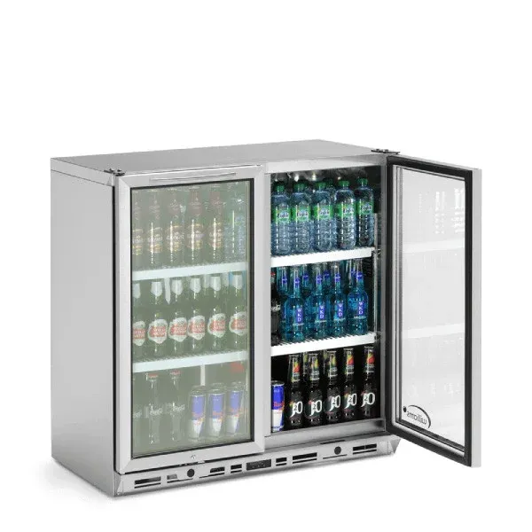 WILLIAMS BC 2U Double Door Bottle Cooler – Commercial Back Bar Chiller 2