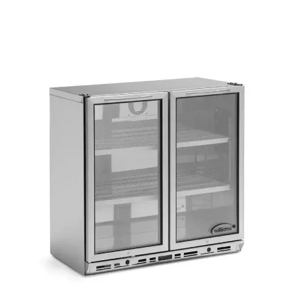 WILLIAMS BC 2U Double Door Bottle Cooler – Commercial Back Bar Chiller