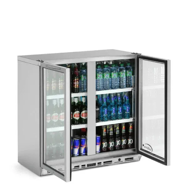 WILLIAMS BC 2U Double Door Bottle Cooler – Commercial Back Bar Chiller 6