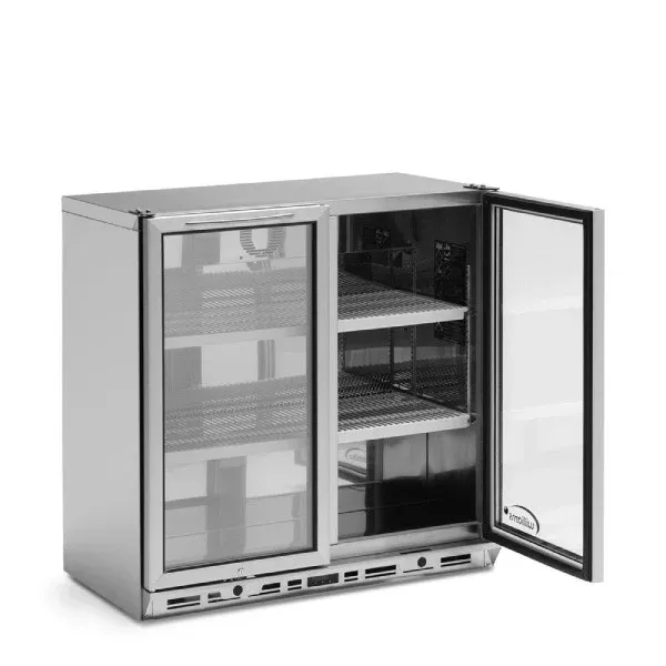 WILLIAMS BC 2U Double Door Bottle Cooler – Commercial Back Bar Chiller 4