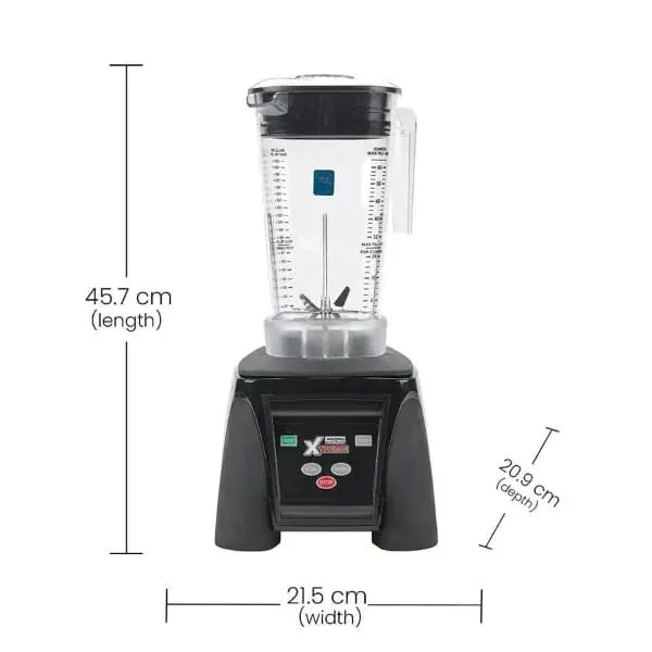 Waring MX1050XTXSEK Commercial Blender – 2L Copolyester Jar, 1560W, 2-Speed 2