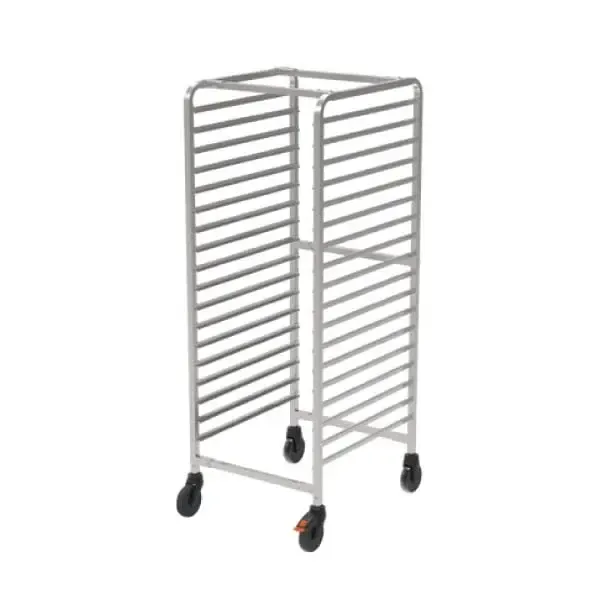 Rieber GN Rack Trolley – 2+1 Deflector with Castors