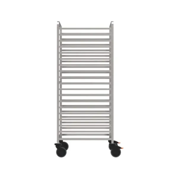 Rieber GN Rack Trolley – 2+1 Deflector with Castors 8