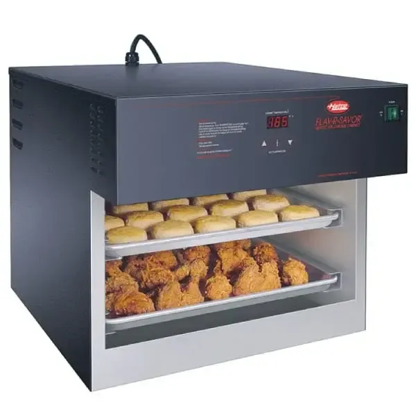 Hatco Flav‑R‑Savor FSHAC‑2 Heated Air Curtain Cabinet – 2‑Tier Countertop
