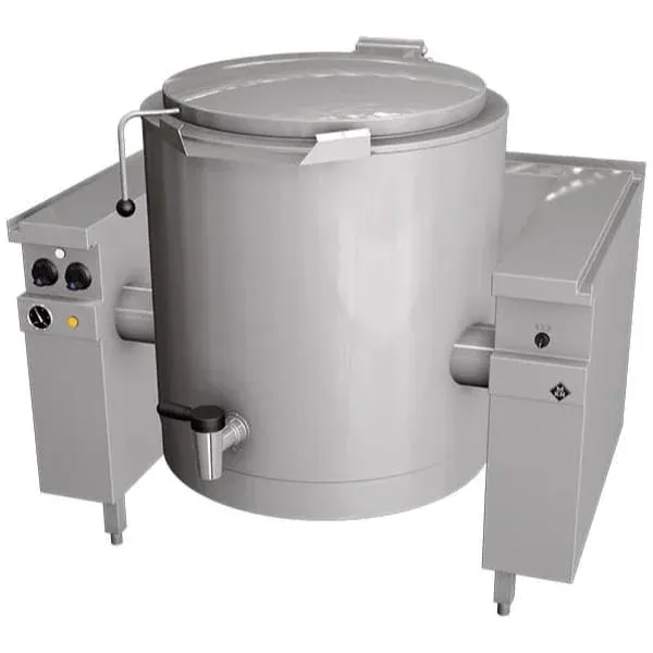 MKN Optima 850 Electric Tilting Cooking Kettle – 200 L with Mixer Tap 3