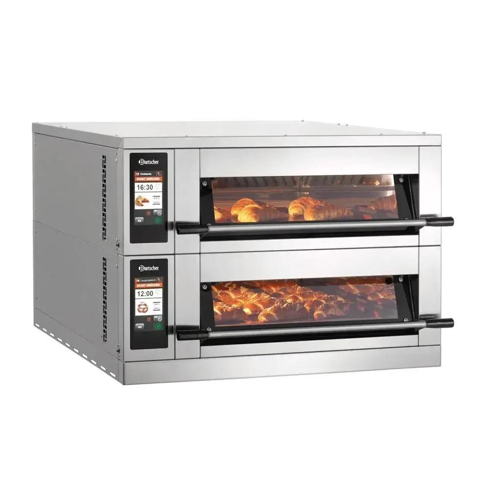 Bartscher CL6080-2 Commercial Deck Oven with Steam 1
