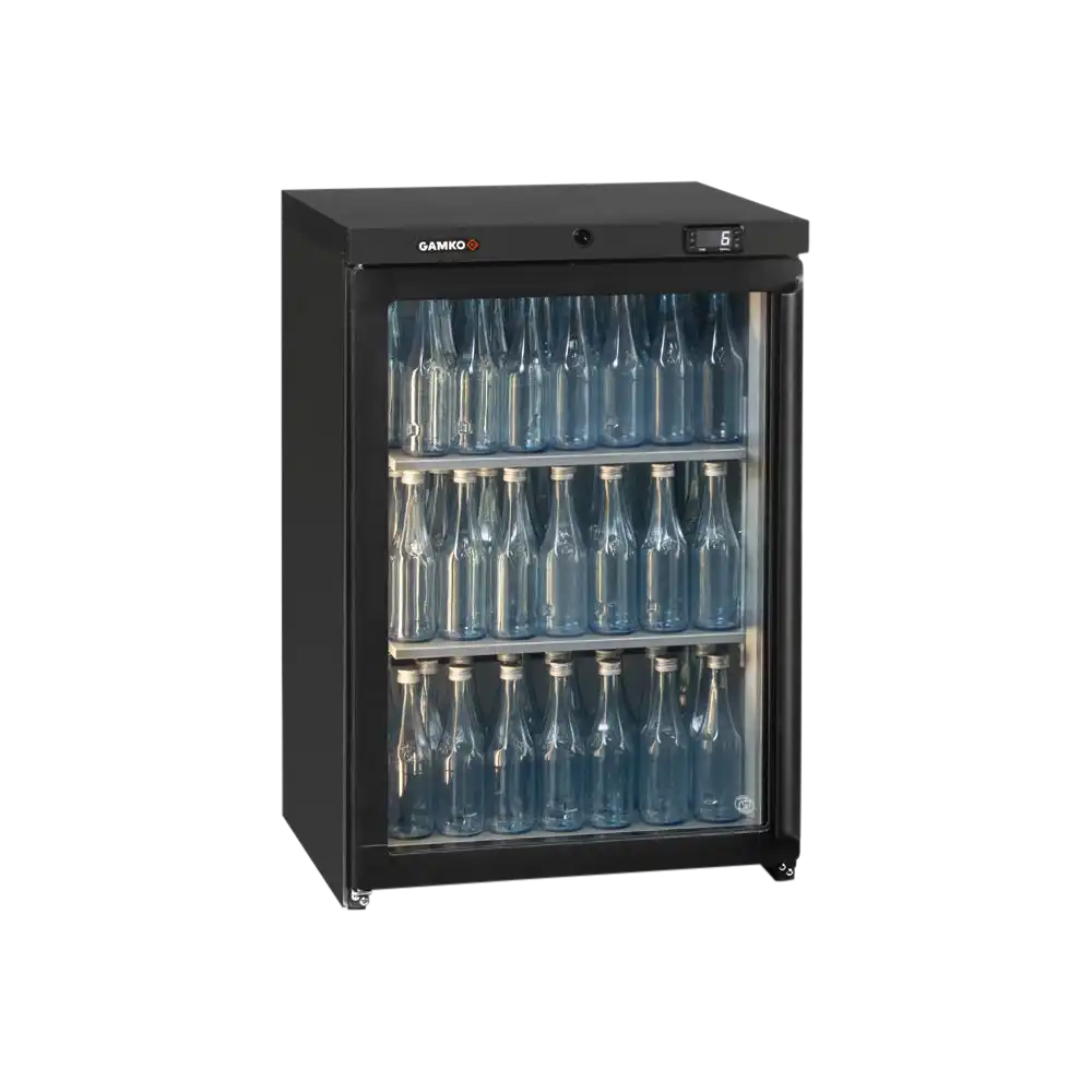Maxiglass LG3/150LG Low Height Commercial Bottle Cooler – 125L Capacity, Glass Door, Energy Efficient