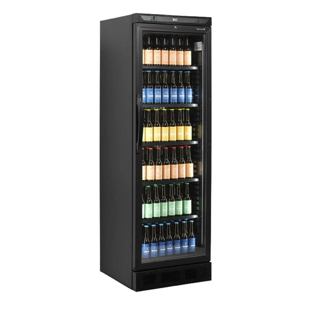 TEFCOLD CEV425 BLACK Commercial Bottle Cooler
