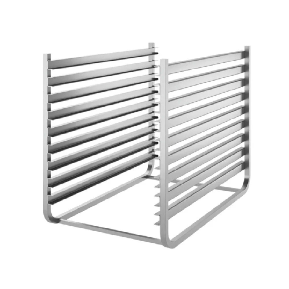 Lainox CSR061 + CPT061 Stainless Steel Oven Stand with 10 GN Tray Carrier