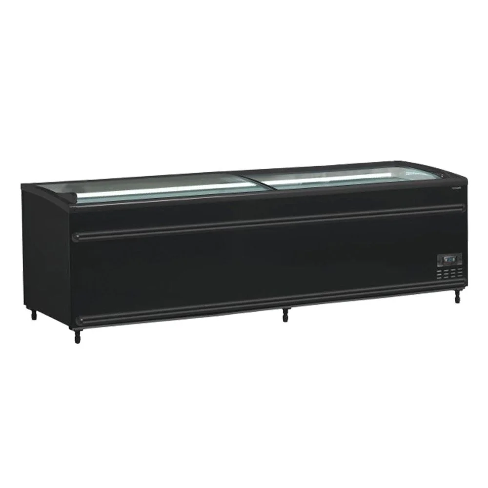 TEFCOLD SFI250B-CF VS Black Supermarket Cooler / Freezer