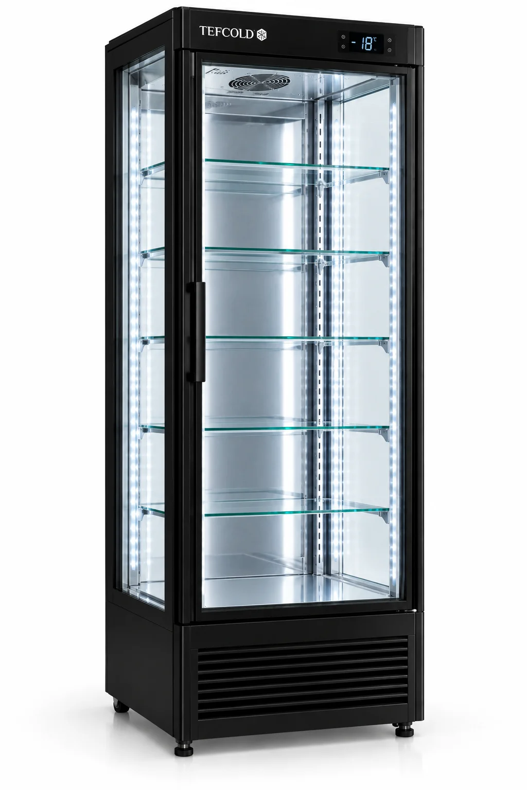 TEFCOLD UPD400-F Refrigerated Display Case – Freezing – موديل UPD400-F