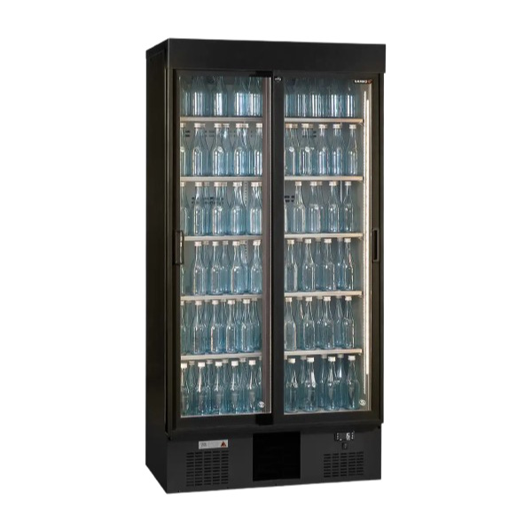 Maxiglass MG3 500GCS Commercial Bottle Cooler Black