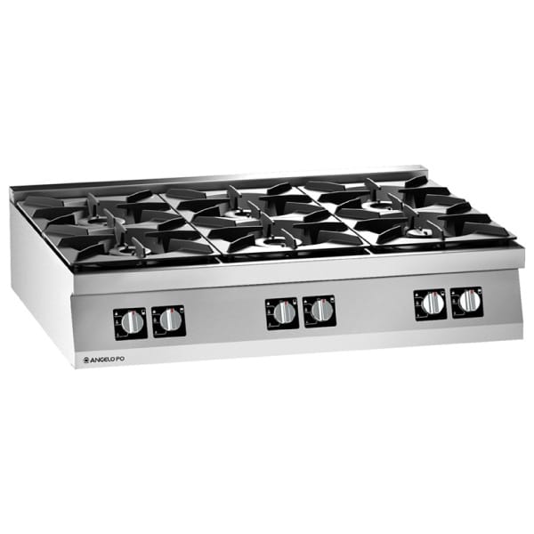 Angelo Po 6 Burner Gas Range Uae