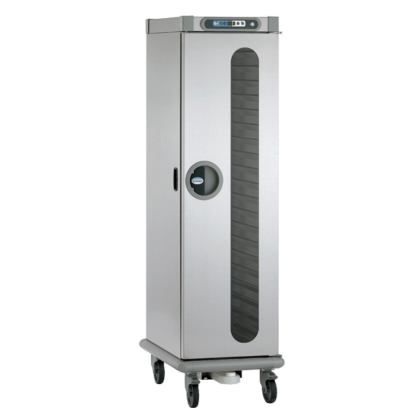 20-Tray GN 1/1 Hot Holding Cabinet – Insulated Stainless Steel Heated Trolley