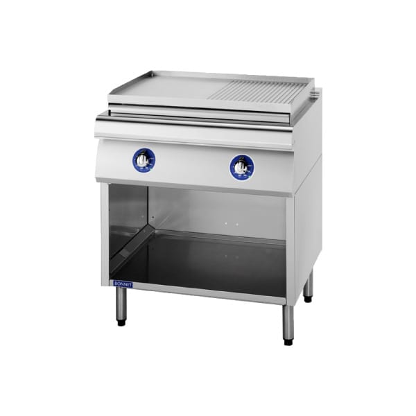 Half Ribbed Half Smooth Gas Griddle UAE